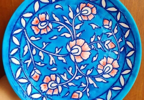 Faux Blue Pottery artwork