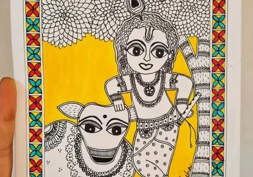 Madhubani artwork